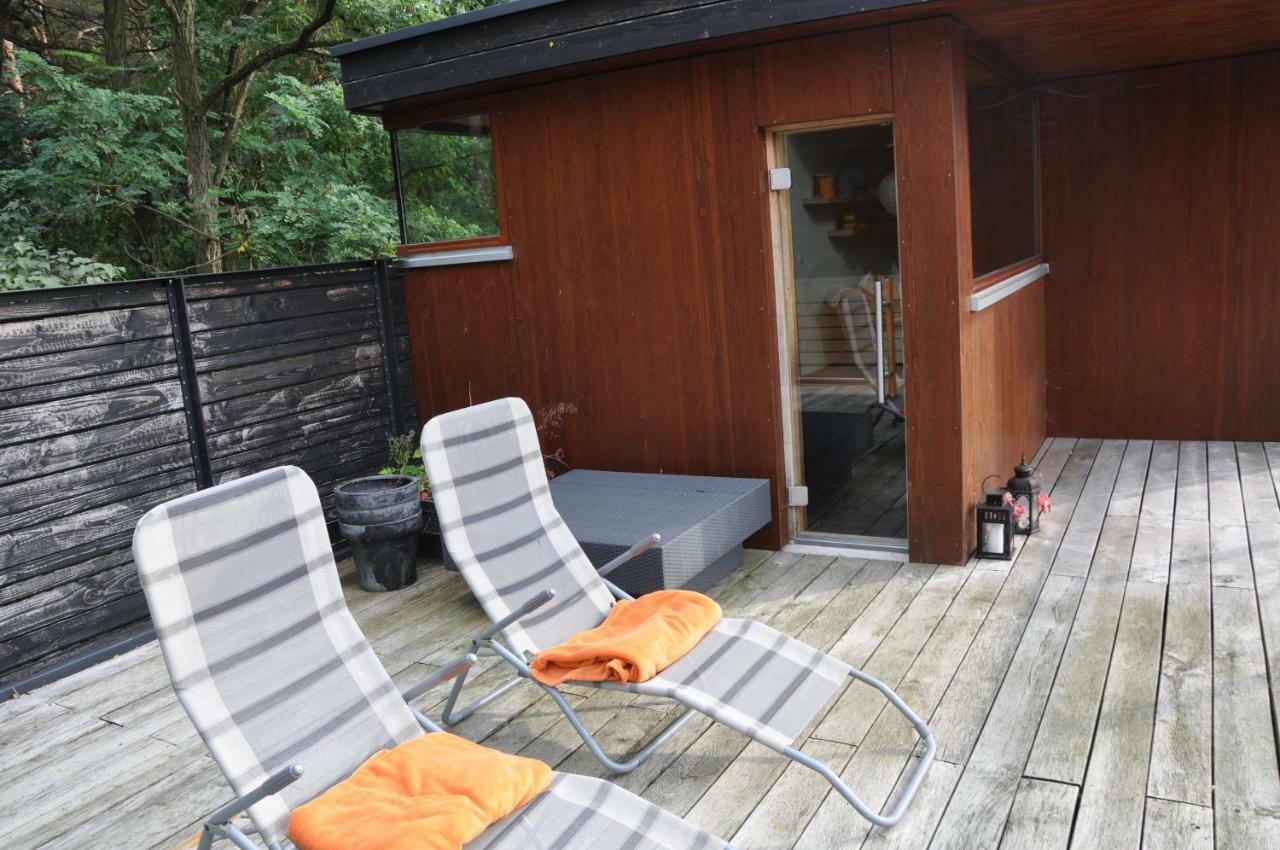 Ferienwohnung Am Einsteinhaus Caputh Exteriör bild